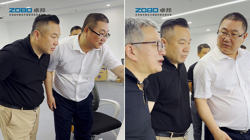 ZOBO卓邦張新峰與協(xié)會領(lǐng)導(dǎo)走訪中建電子信息技術(shù)有限公司，共商發(fā)展大計(jì)
