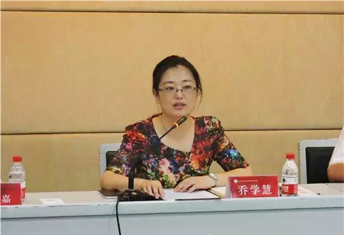 喬學慧副主席介紹青聯(lián)助學金項目