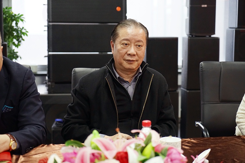 熱烈歡迎中國演藝設備技術協(xié)會理事長等領導一行蒞臨ZOBO卓邦調(diào)研指導